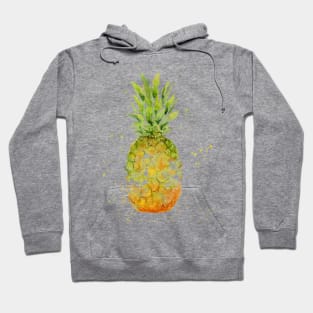 Pineapple Watercolor Hoodie